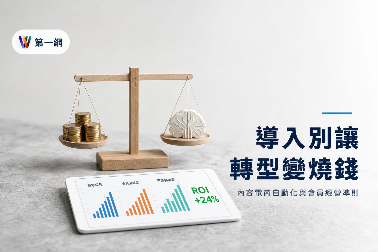 內容電商導入 AI 的成本損益評估:自動化產製與會員精準行銷的執行準則