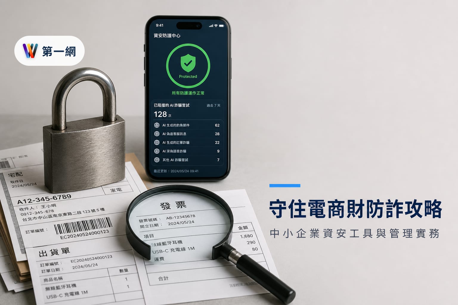 中小企業應對 AI 詐騙與電商資安威脅的數位管理工具選用與防護策略
