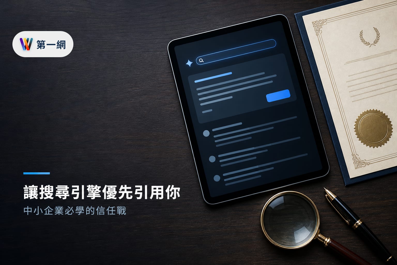 SEO 轉向 GEO:中小企業如何建立 E-E-A-T 讓網站被 AI 搜尋引擎優先引用