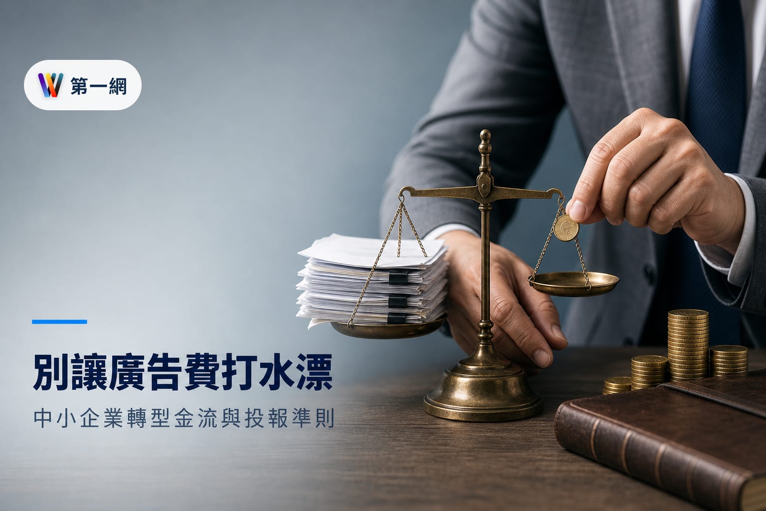中小企業數位行銷預算分配與金流控管:評估流量獲取成本與轉型回報的具體準則