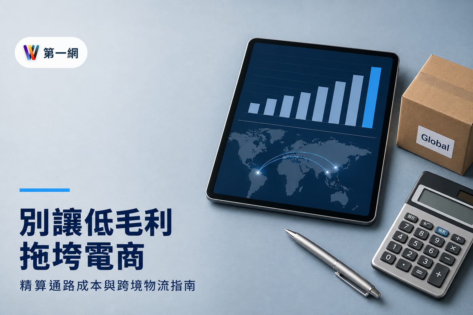 台灣電商獲利轉型實務:通路毛利精算、AI數據應用與跨境物流佈局指南